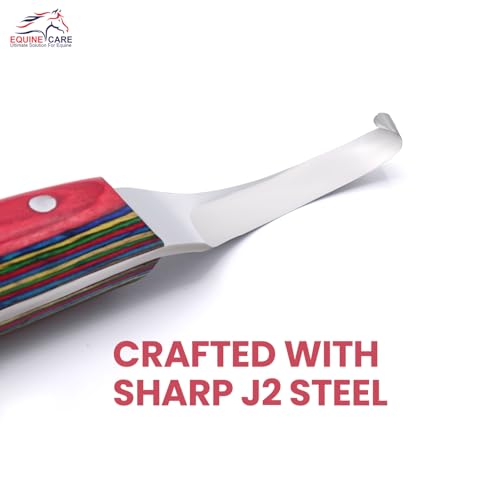 Equine Care ergonomic sheet-handle close-up reduces fatigue