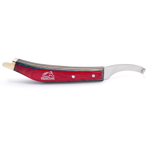 Equine Care J2 stainless steel blade close-up highlights long-lasting sharpness