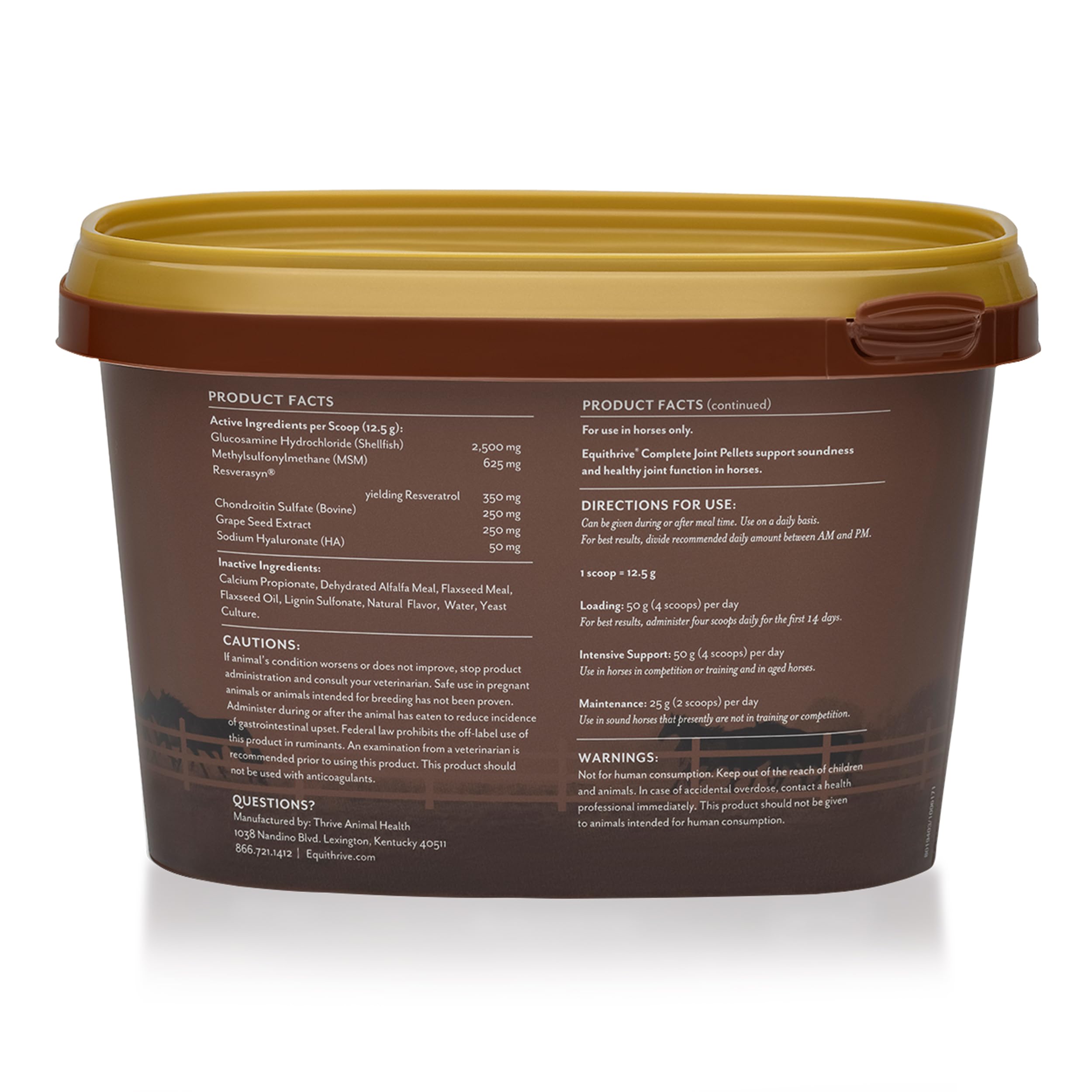 Equithrive Resveratrol ingredient highlight for antioxidant joint support.
