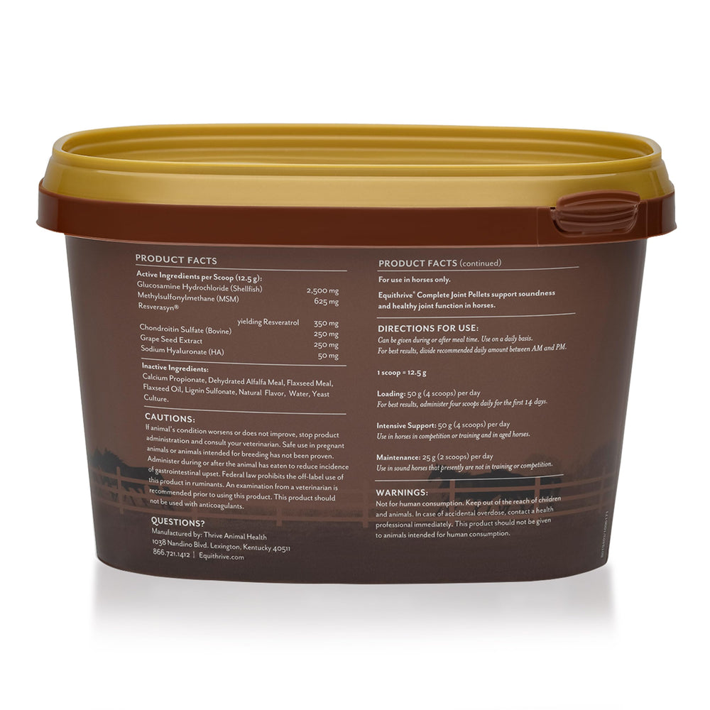 Equithrive Resveratrol ingredient highlight for antioxidant joint support.
