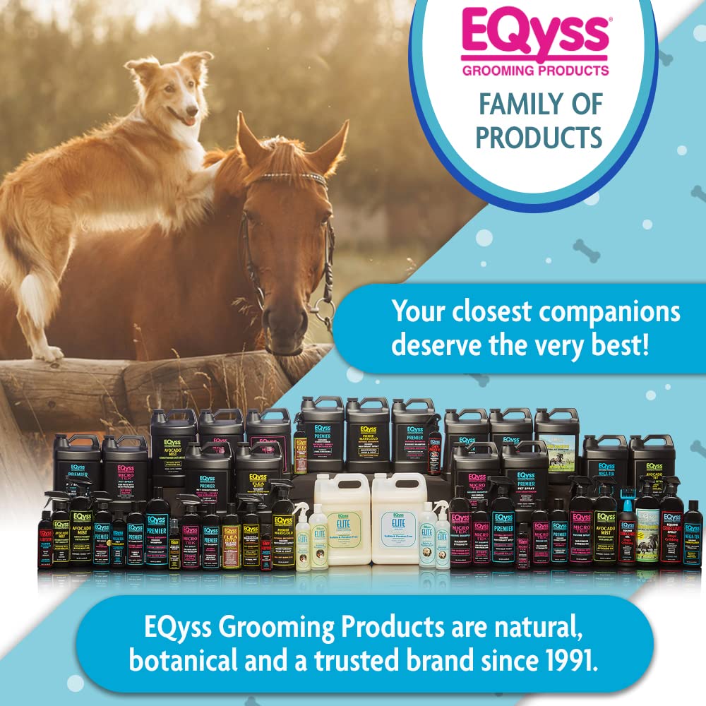 16-ounce Eqyss Micro-Tek bottle ready for multiple baths.