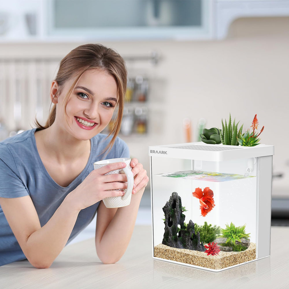 ERAARK Smart Betta Tank water pump supports steady water circulation