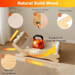 ERGTFVN cat-hammock-lounge provides a cozy resting spot with a built-in scratch surface.
