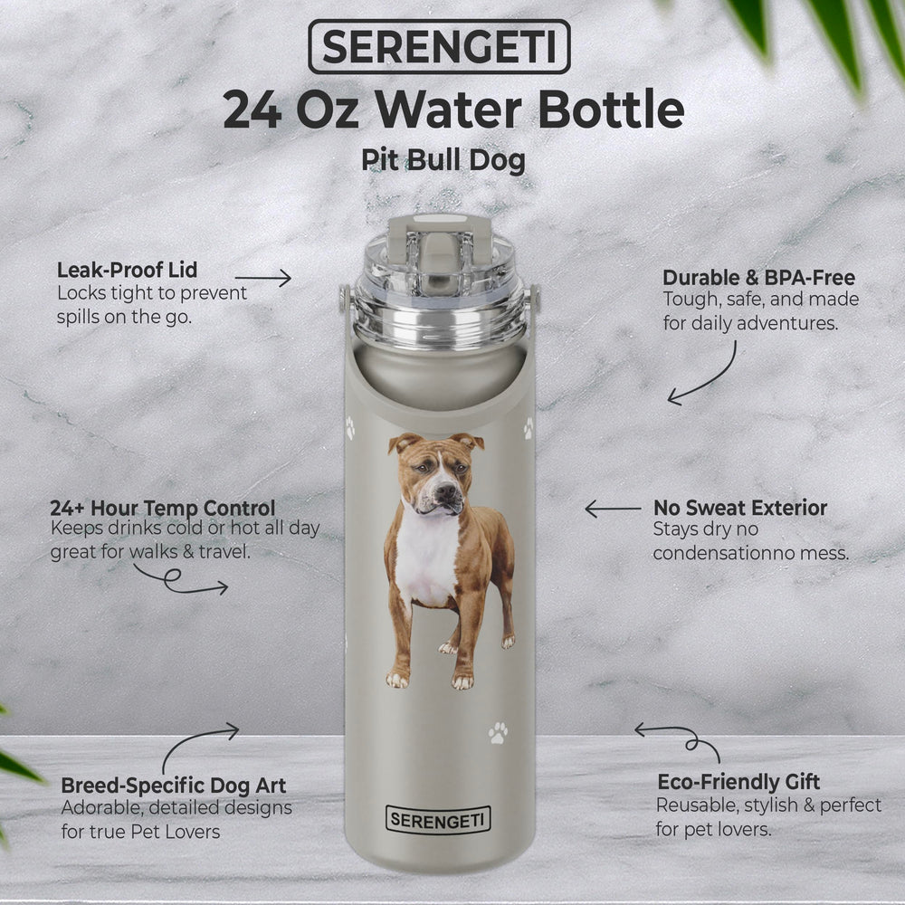 E&S Pets Serengeti bottle supports shelters with proceeds for pet welfare.