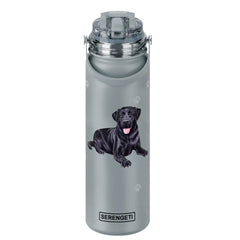 Es Pets Serengeti 24oz bottle with spill-proof lid for all-day hydration.