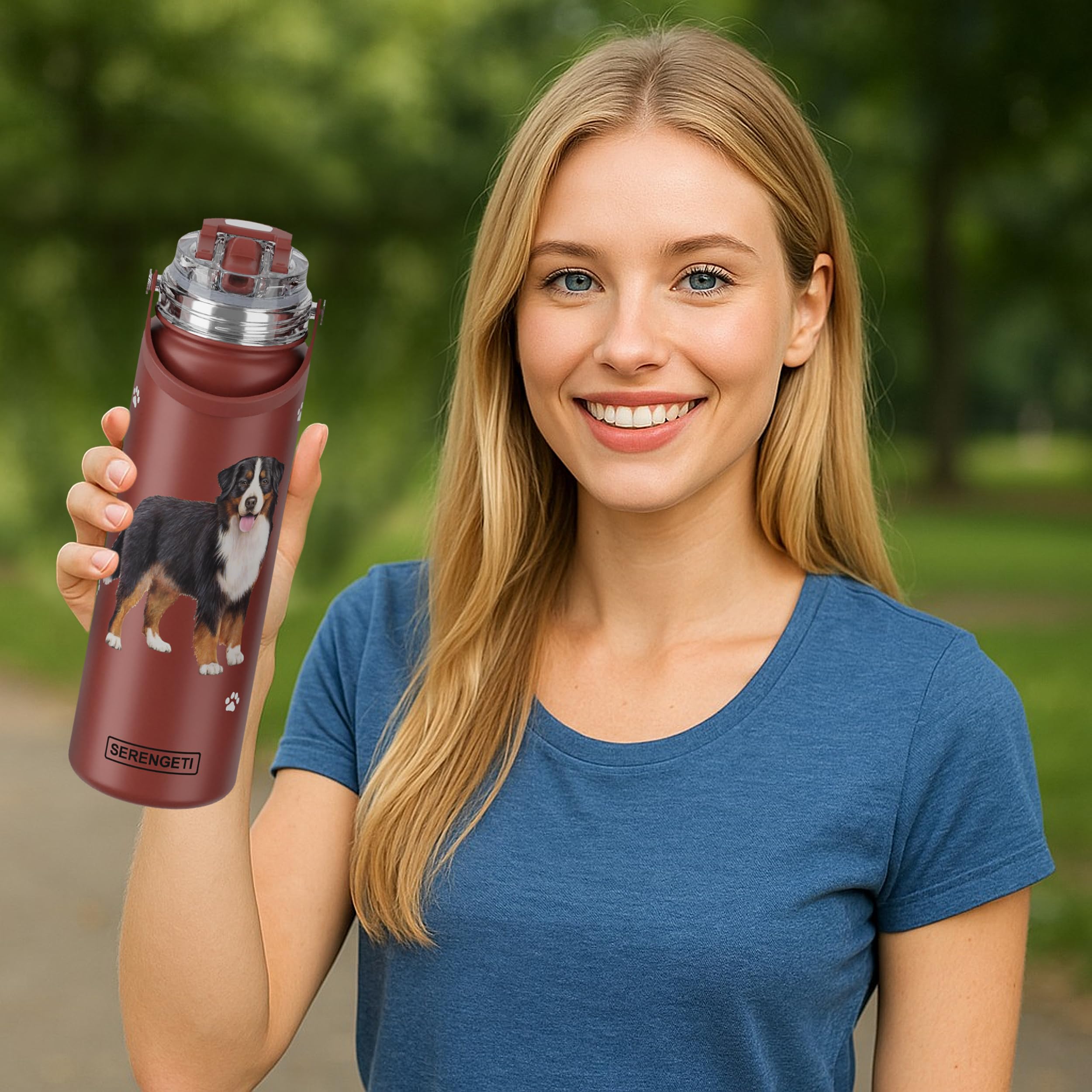 E&S Pets Serengeti no-sweat exterior for a comfortable grip.