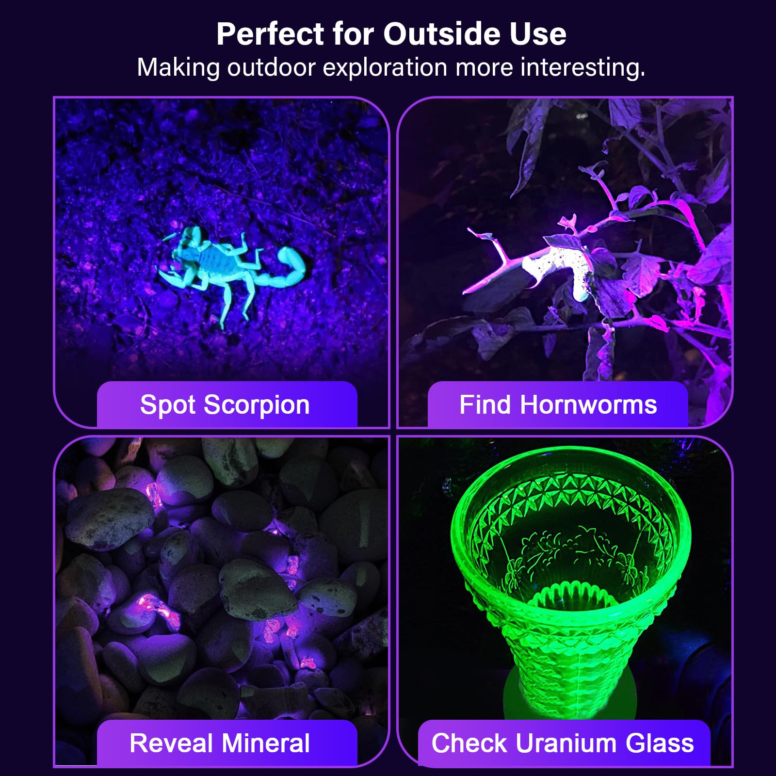 ESCO LITE UV Flashlight compact pocket-sized device for portable inspections.