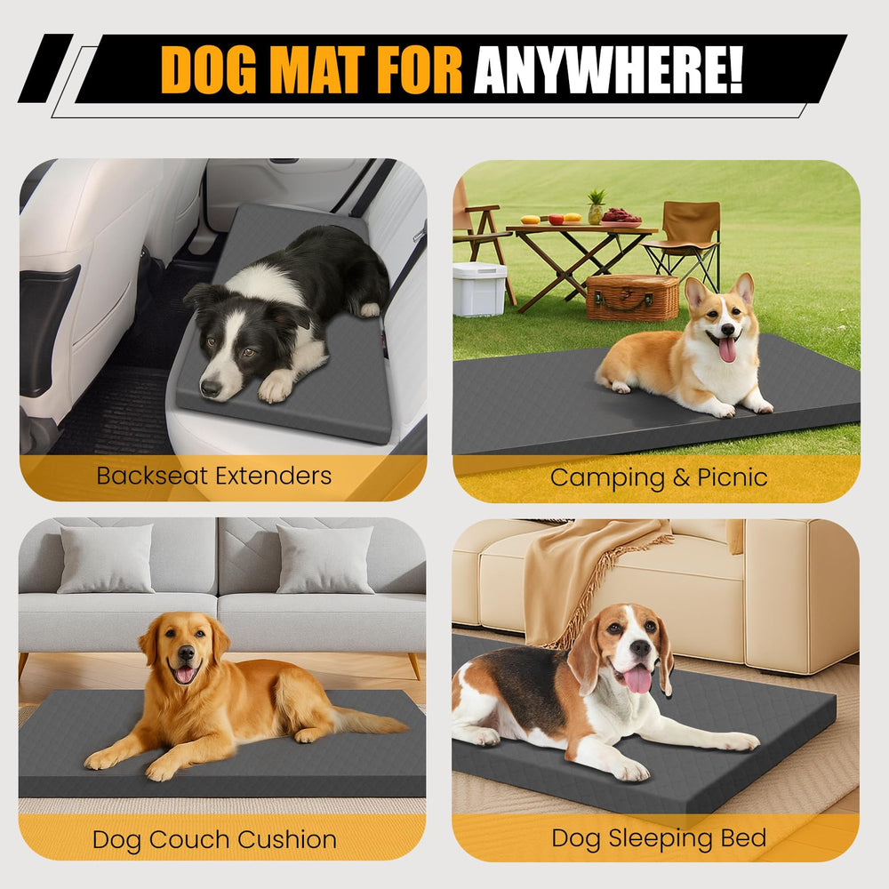 ESCRODOI Dog Car Bed compact storage for travel
