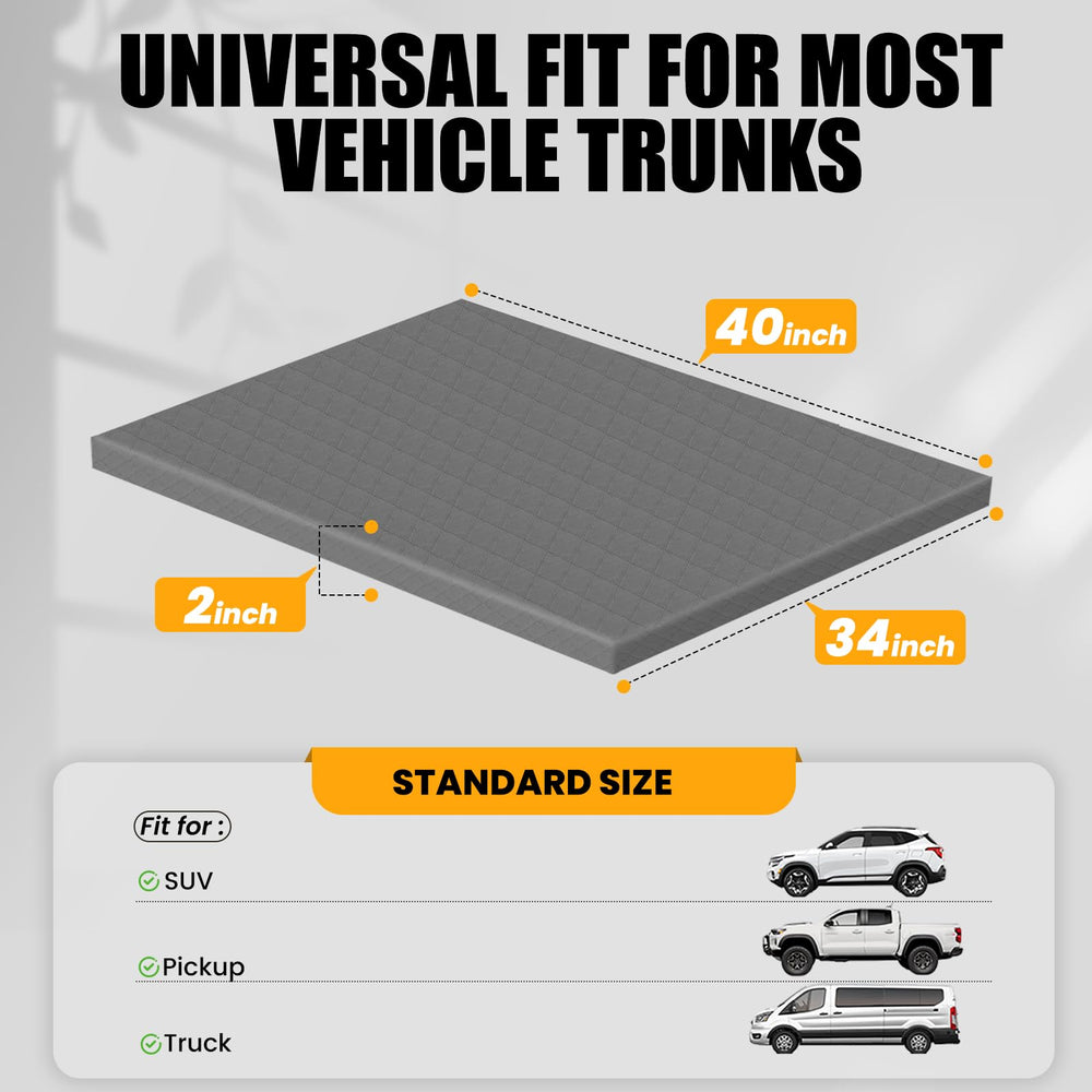 ESCRODOI SUV trunk fit image shows universal size for many vehicles