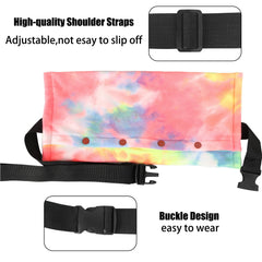Esmorah soft coral fleece carrier delivers skin-friendly comfort.