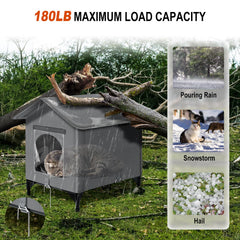 Esnendir heated pad visible for consistent warmth in outdoor conditions.