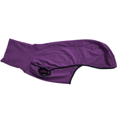 Esobo fleece dog coat with turtleneck comfort on chilly mornings.
