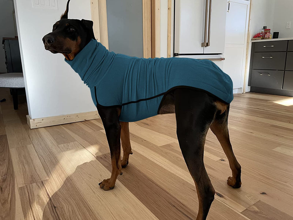 Esobo fleece dog coat size-range ensures a comfortable fit across breeds