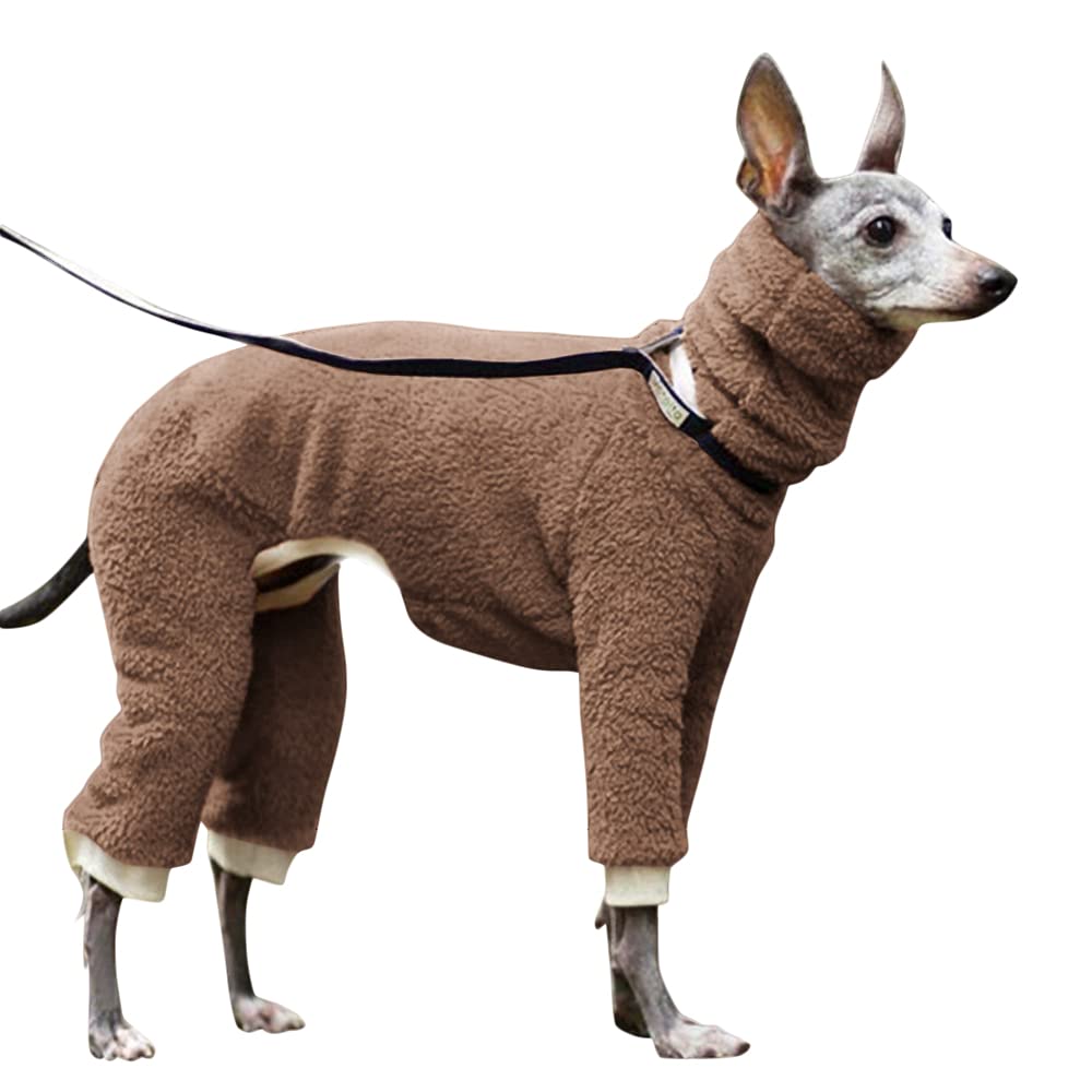 Esobo winter dog coat front view keeps pets warm on chilly walks.