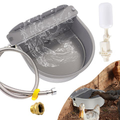 Essilnn automatic water dispenser dog-bowl keeps pets hydrated hands-free