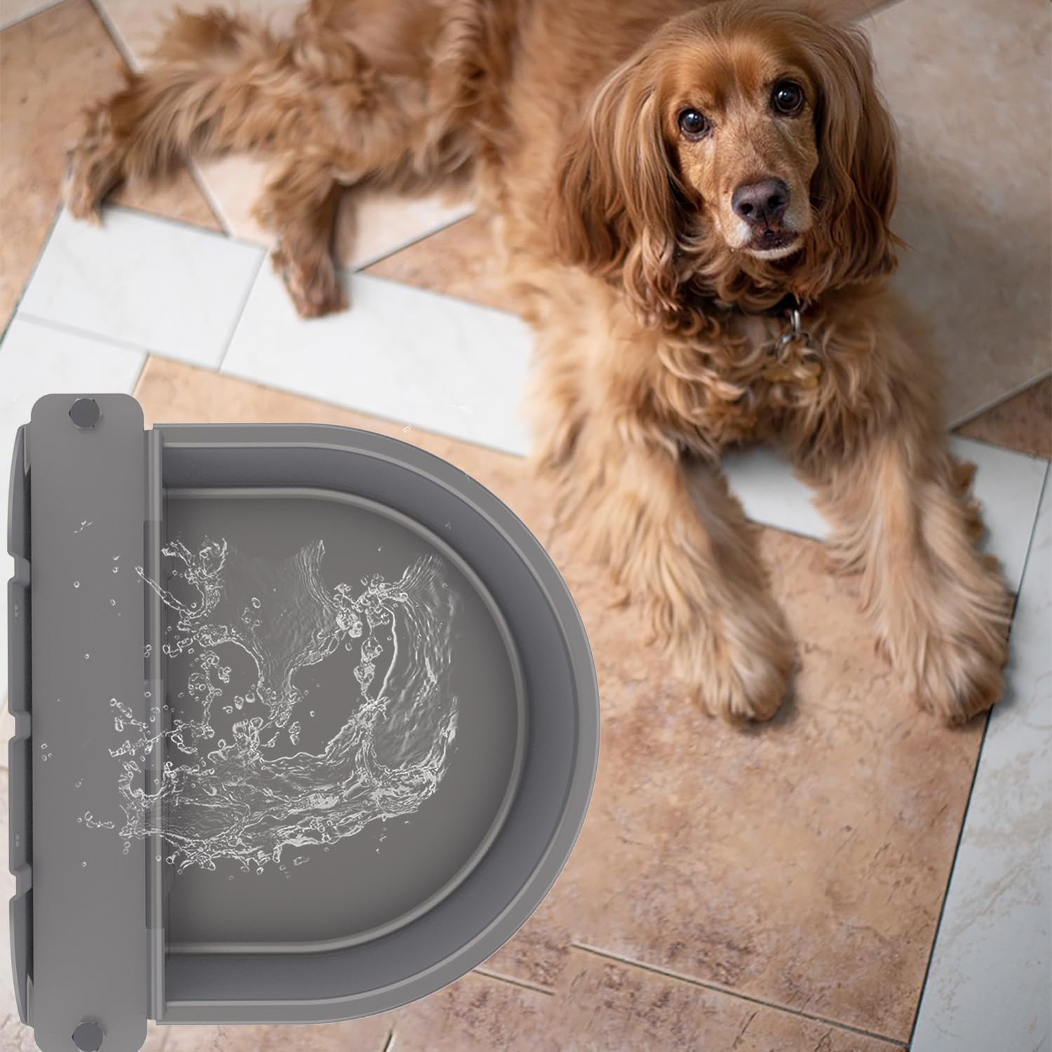 Essilnn easy clean drain plug removal allows fast maintenance after feeding time
