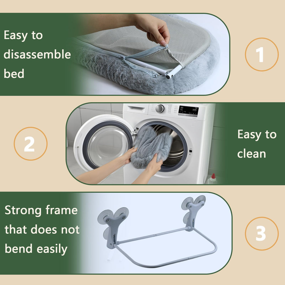 Essovee cat window perch installation guide helps a quick setup