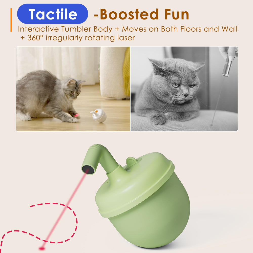 estbicn durable cat-proof base supports robust pawing during play