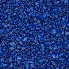 Estes Spectrastone Special Blue aquarium gravel for freshwater tanks enhances aesthetics and substrate stability.