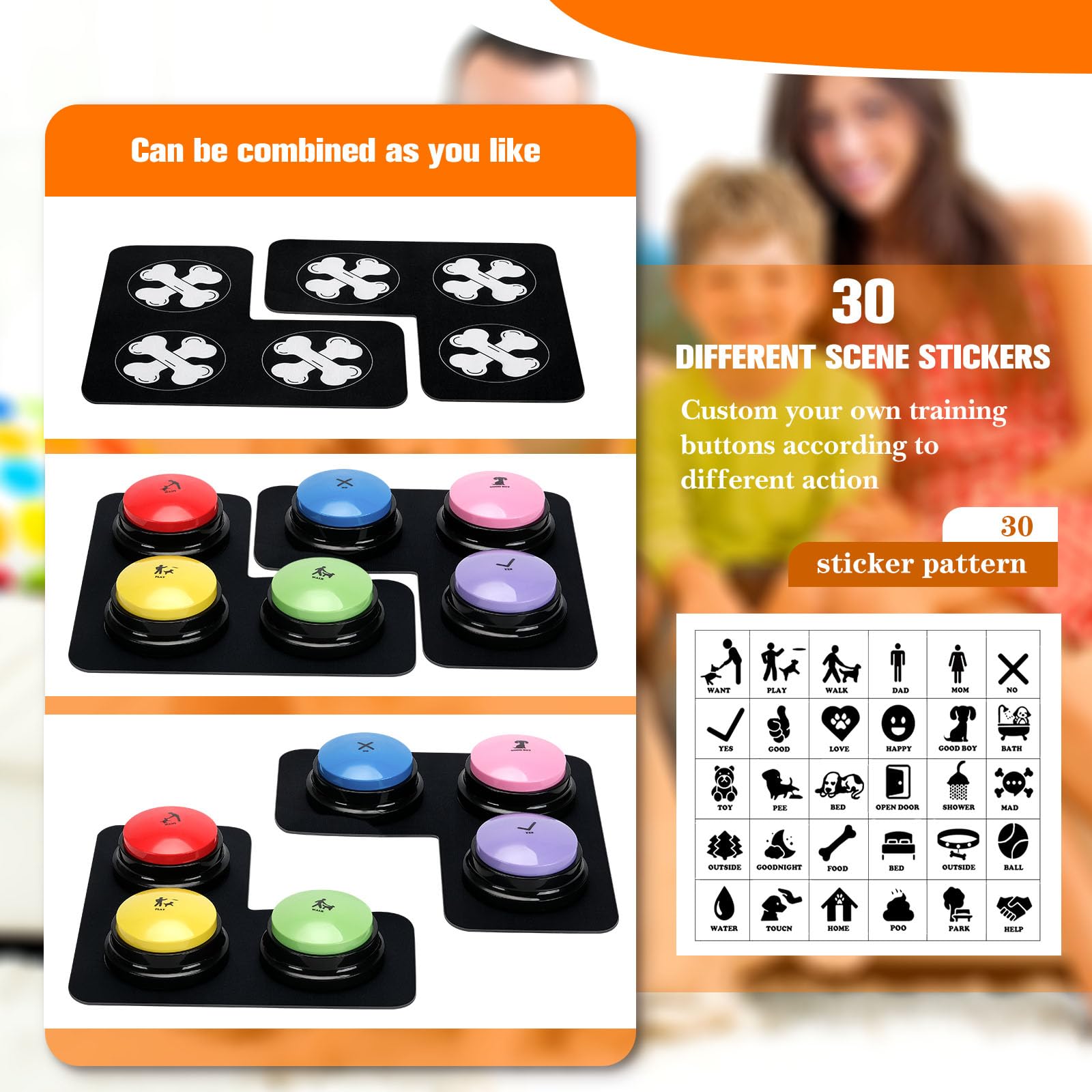ESYELEC waterproof-anti-slip-mat keeps buttons steady during energetic sessions.