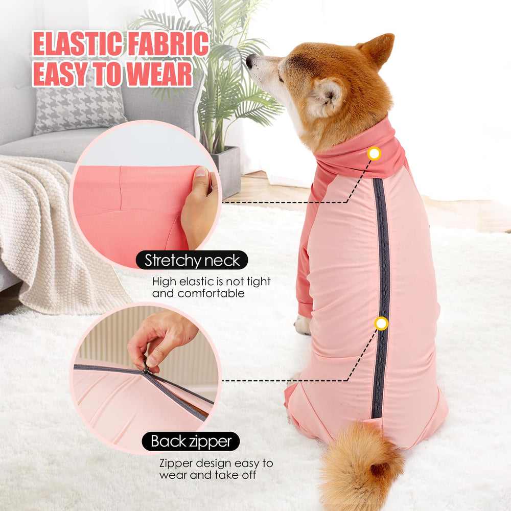 Etdane recovery-suit full-coverage design reduces shedding around home.