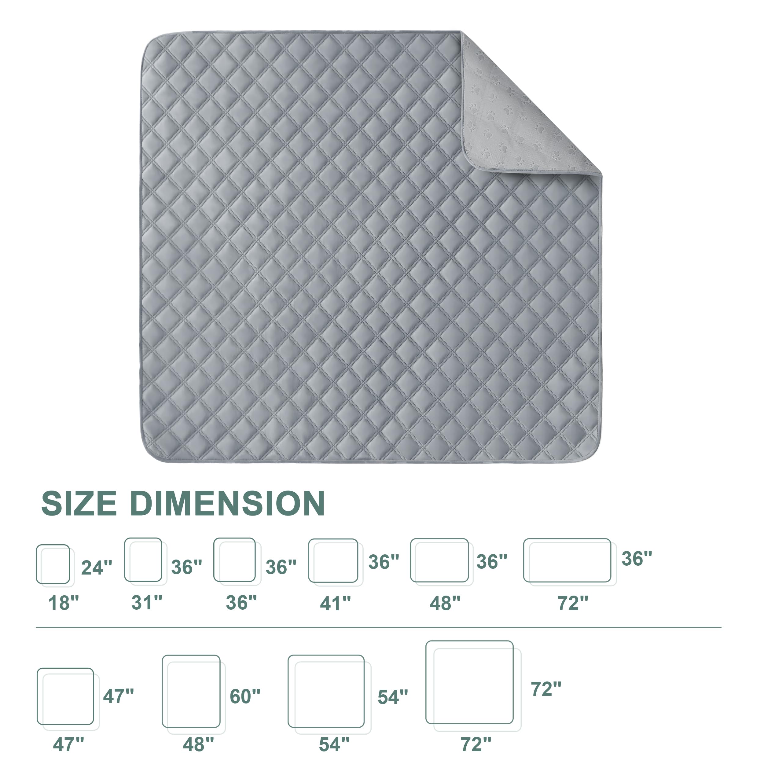 Eterish floor-protection pad helps reduce odors and fur transfer during playtime.