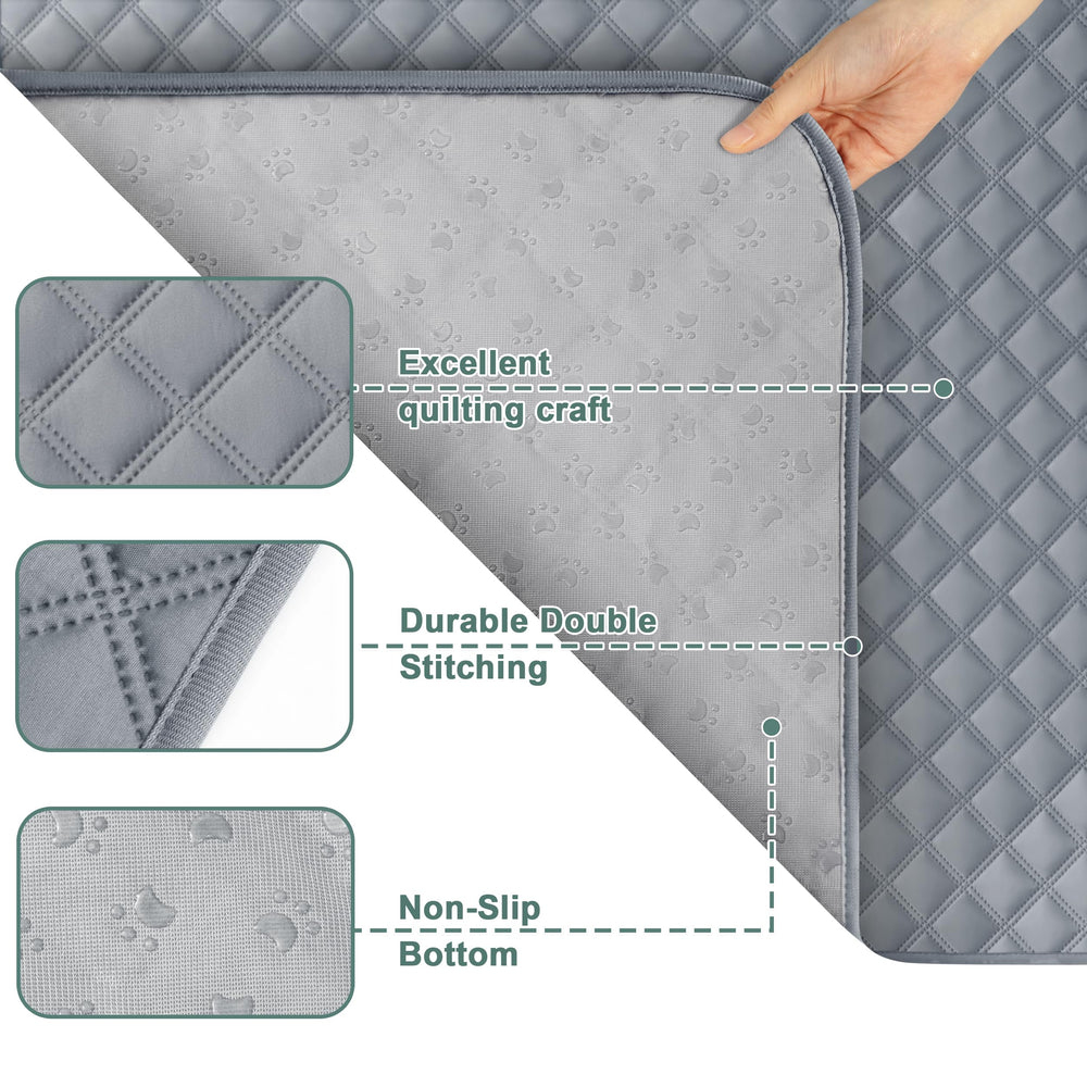Eterish large-capacity pad holds up to 8 cups, ideal for training accidents.