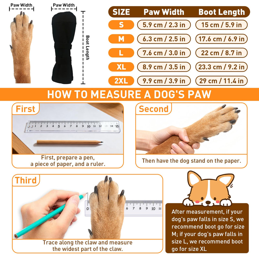 ETIAL paw protector anti-lick closeup highlights safe barrier for wounds