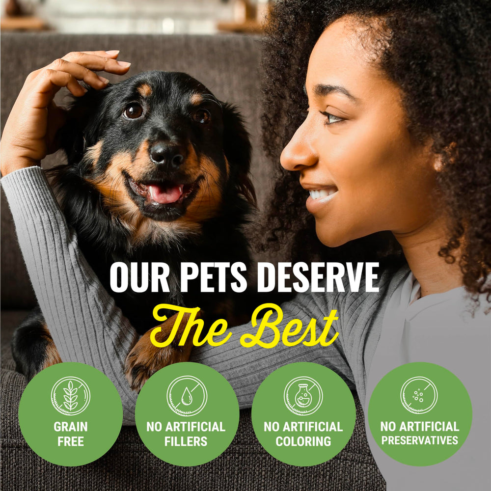 etta says! deluxe crunchy dog chews usa-made label — all-natural ingredients.