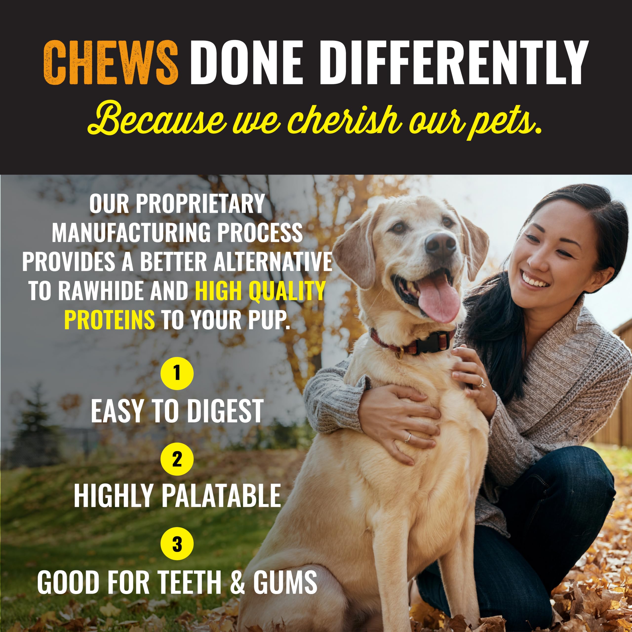 Etta Says deer-flavor crunchy chew with natural ingredients and satisfying bite