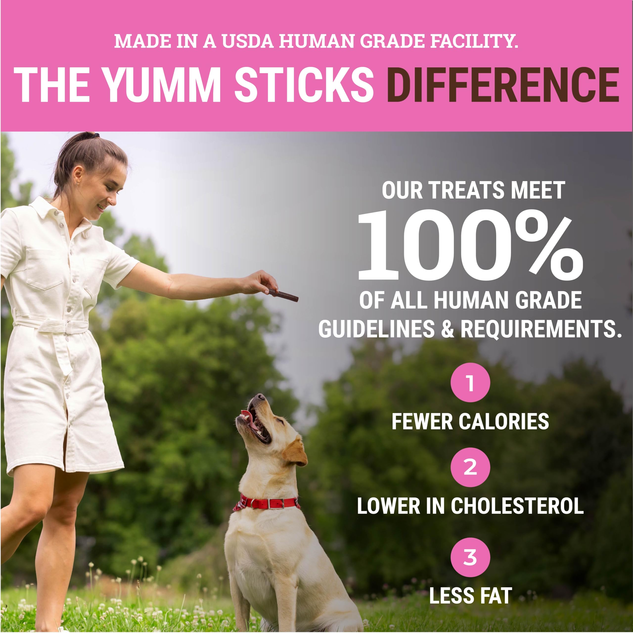 etta says Yumm Sticks individually wrapped sticks keep freshness between uses