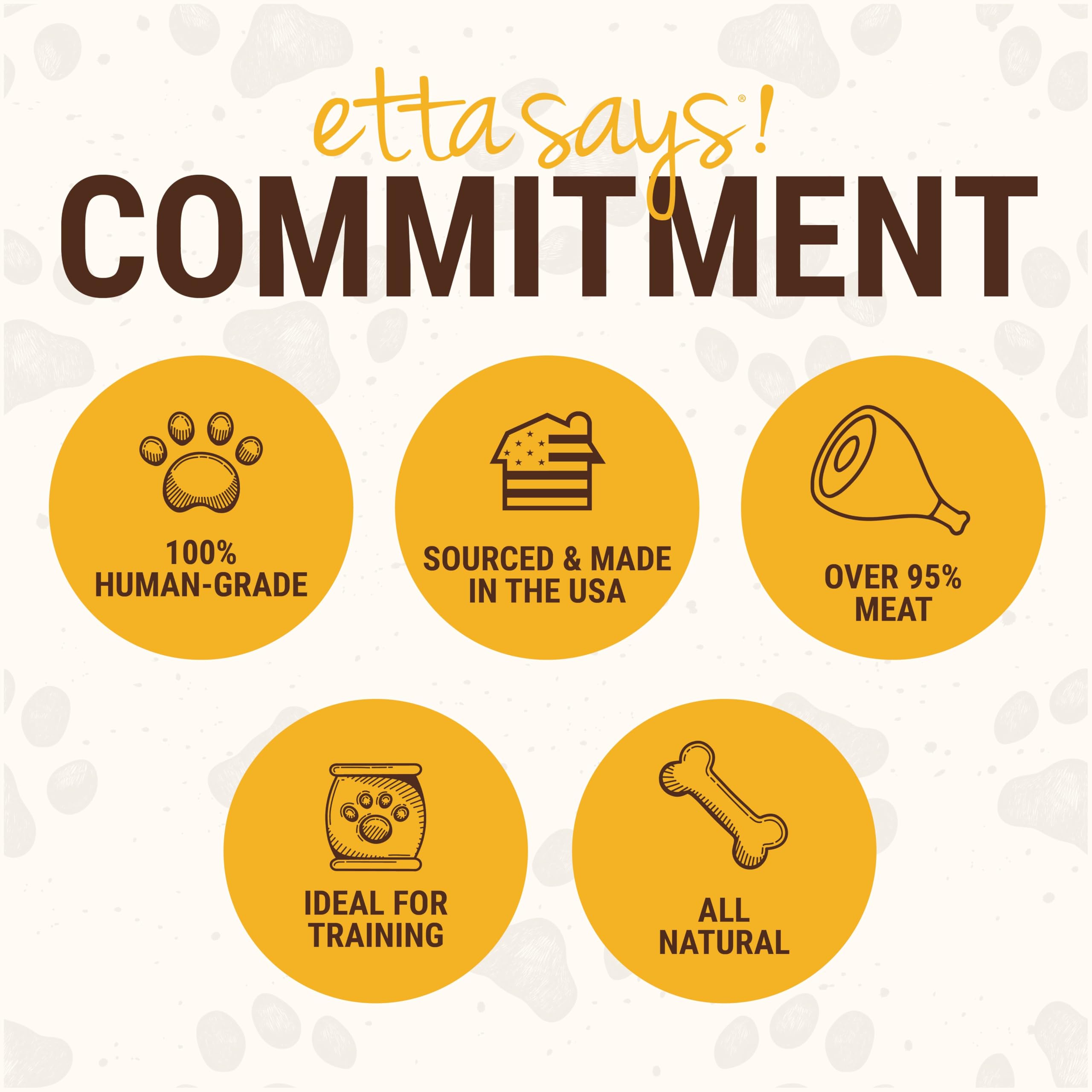 etta says! Yumm Sticks USA-sourced ingredients emphasize domestic production.