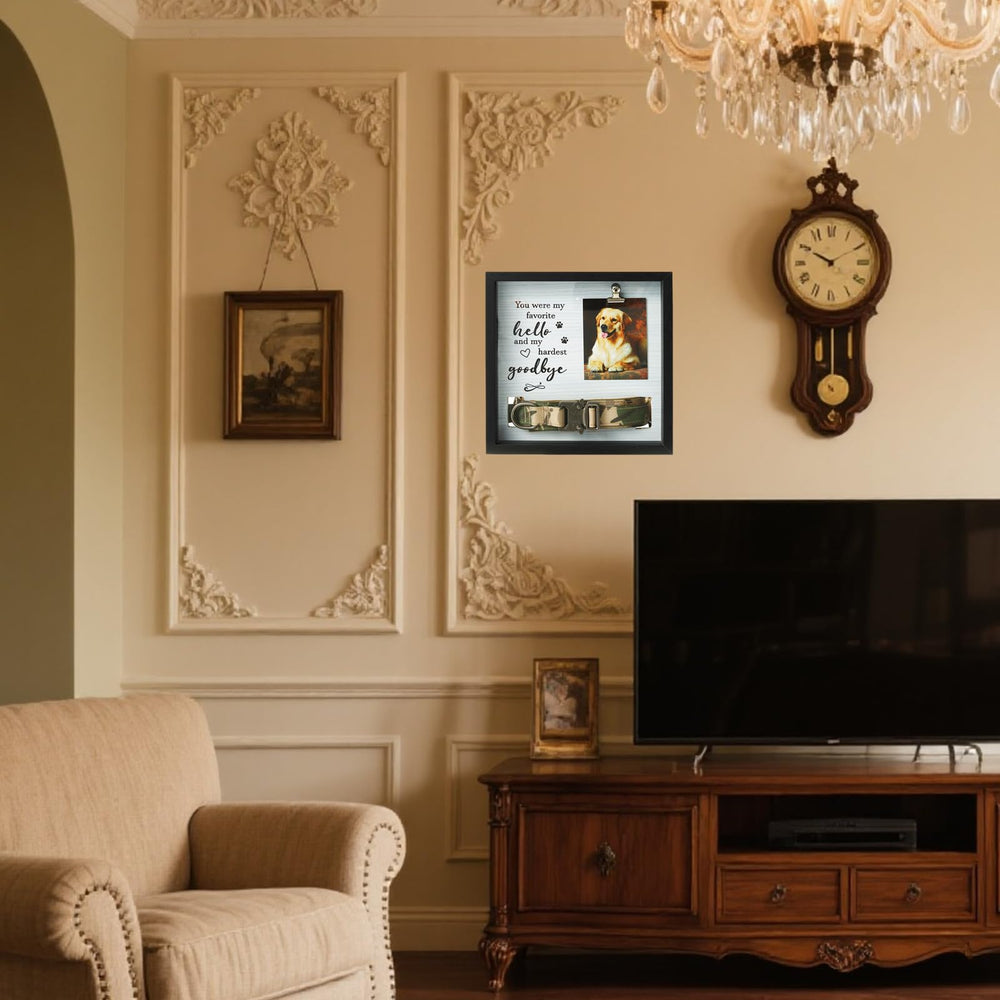 Ettonsun-pet-memorial-frame-office-display fits shelves or desks for everyday remembrance