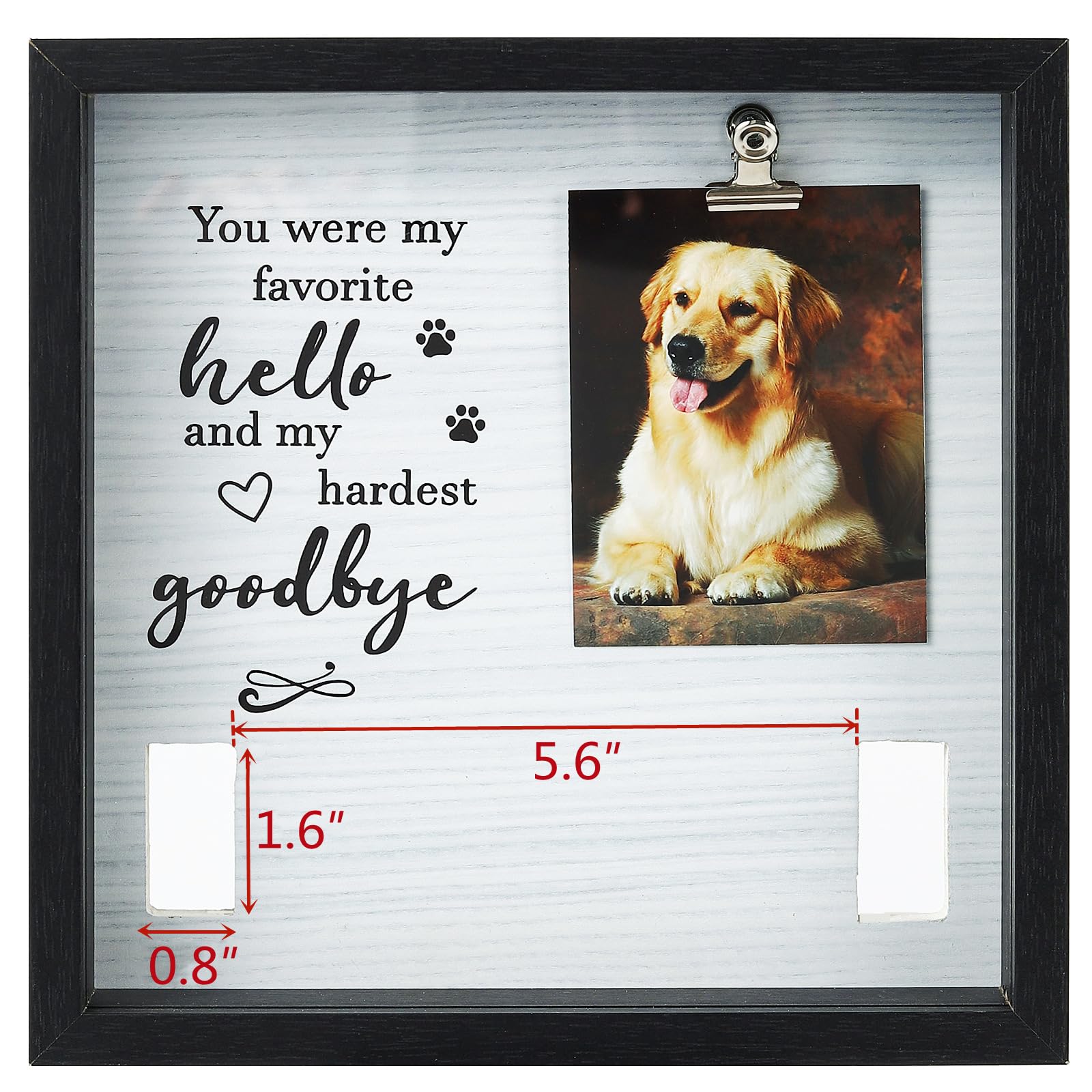 Ettonsun-polystyrene-clear-cover-frame protects keepsakes from dust while showing clarity