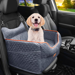 EUHAMS dog car seat boosted-view elevates your pet for better scenery and calmer rides.