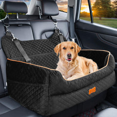 EUHAMS dog car seat view outside window helps dogs enjoy the ride and stay settled.