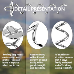 Eurmax portable-camping-stake-kit easy-to-use anchor solution for camping trips.