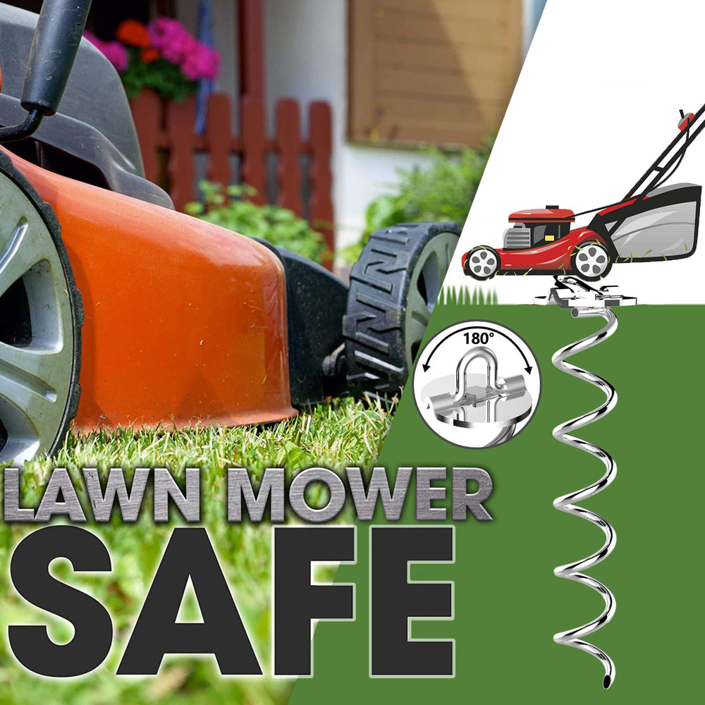 Eurmax tarp-anchor-stake-uneven-ground provides grip on uneven surfaces.