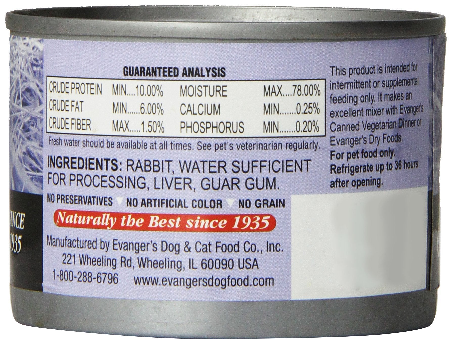 Evanger's 24-pack packaging image, convenient grain-free option for meals