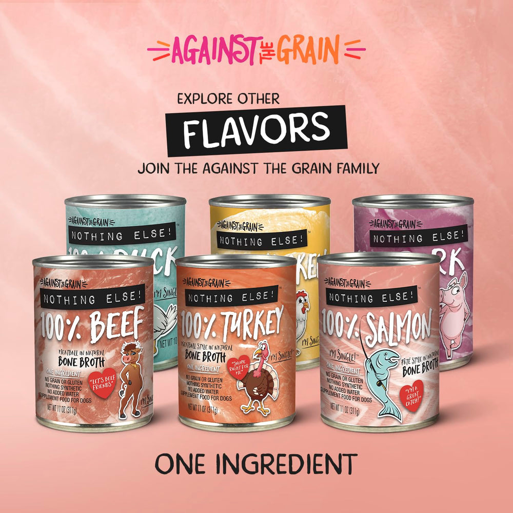 Evanger's salmon single-ingredient helps picky eaters enjoy mealtime.