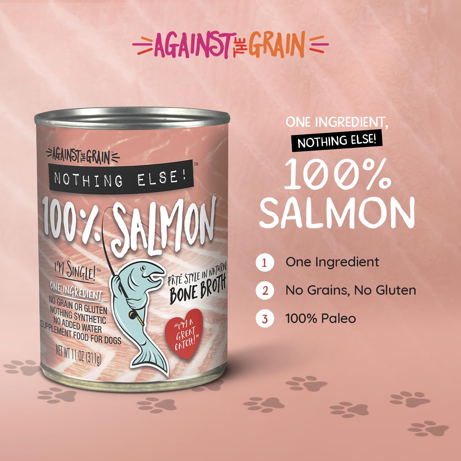 Evanger's salmon meatball texture in broth appeals to picky eaters with flavorful moisture.