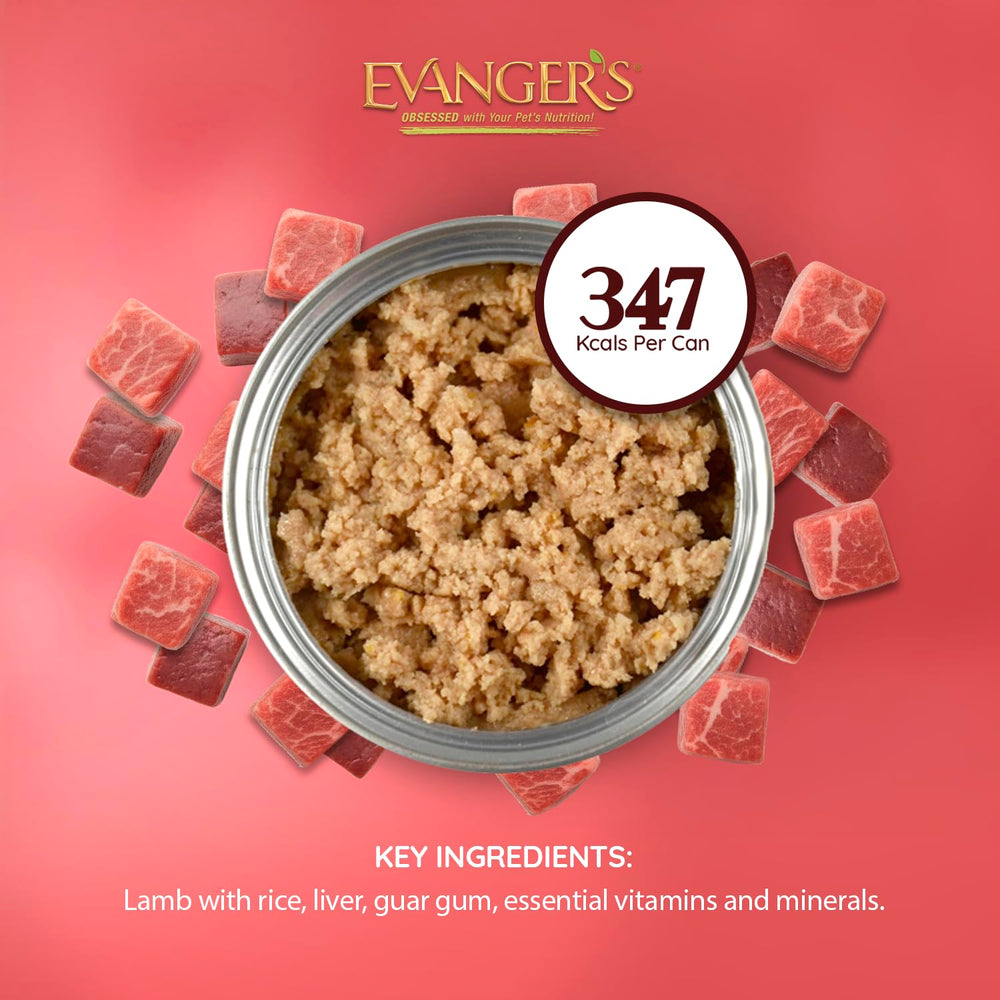 Evanger's Heritage Classic label detail emphasizing ingredient transparency