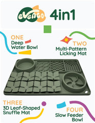 Evenco-snuffle-mat-pet-smell-training invites dogs and cats to explore scents and problem-solving.