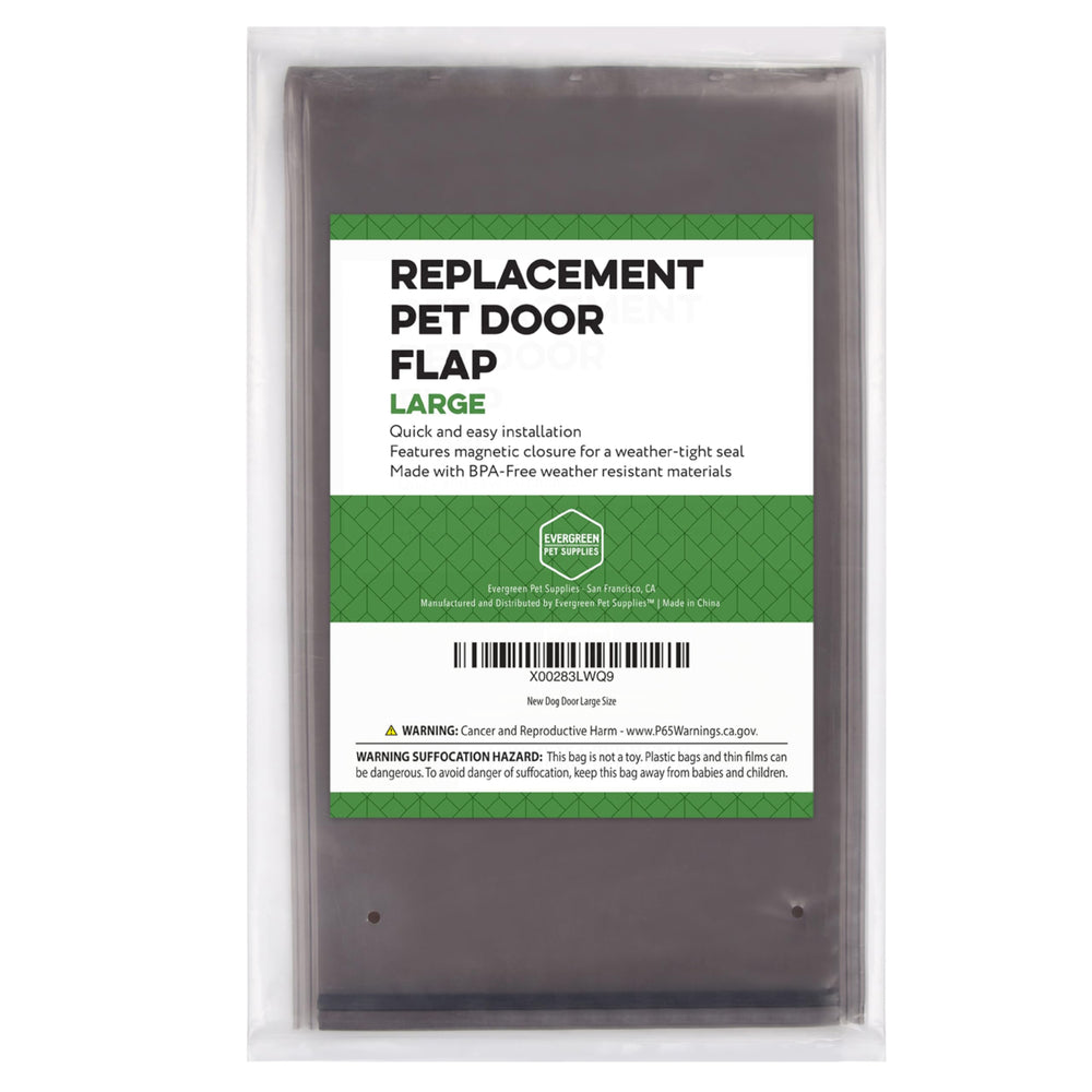 Evergreen Pet Supplies PetSafe Freedom compatibility flap demonstrates easy door integration