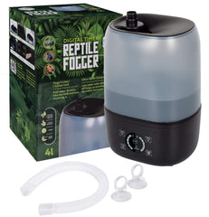 Evergreen Pet Supplies Reptile Fogger with digital timer for precise terrarium misting.