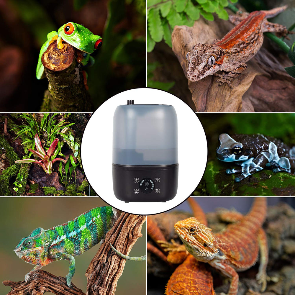 Evergreen Pet Supplies Reptile Fogger enclosure-misting for consistent humidity in habitats.