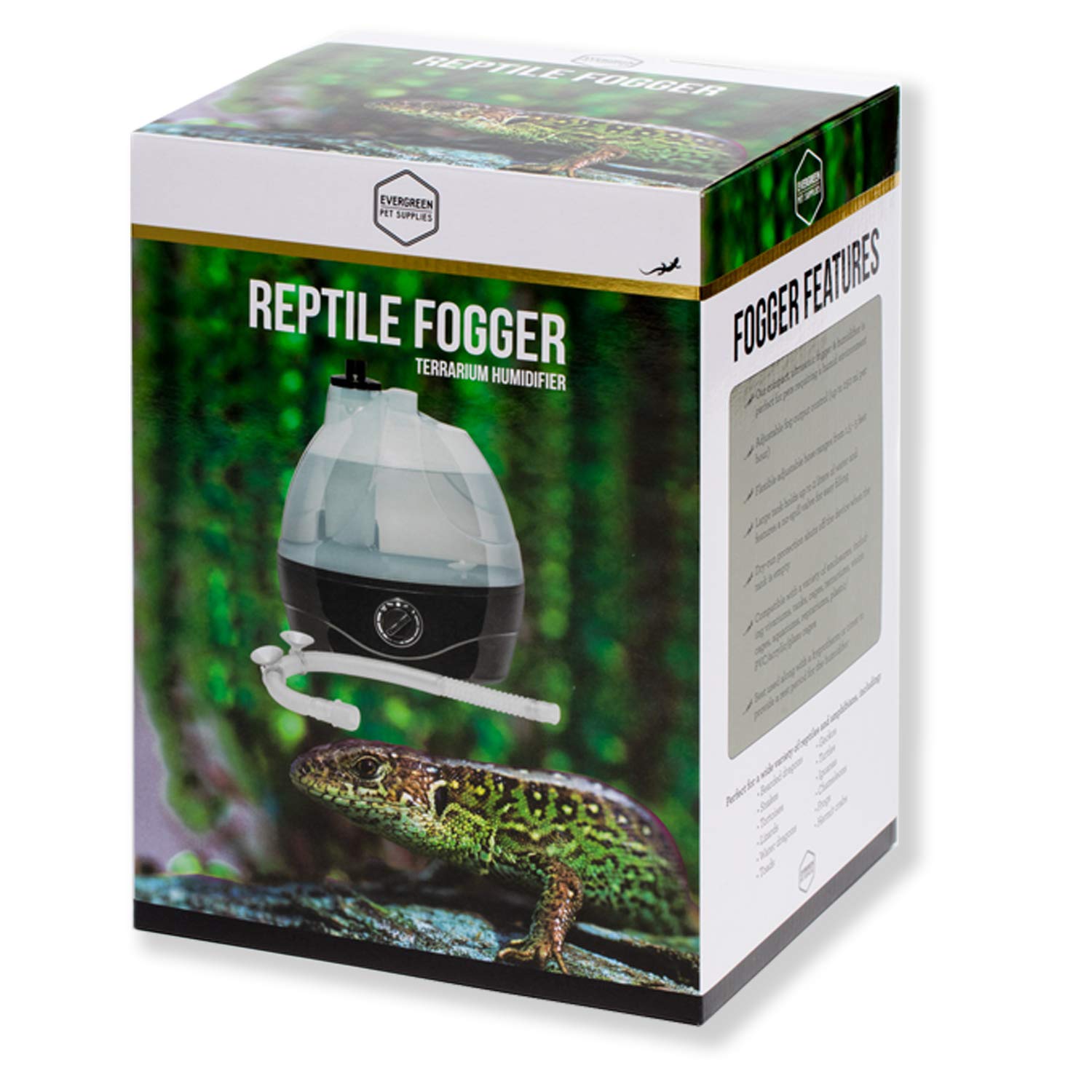 Evergreen Pet Supplies reptile fogger compact-2l-tank fits tight reptile enclosures
