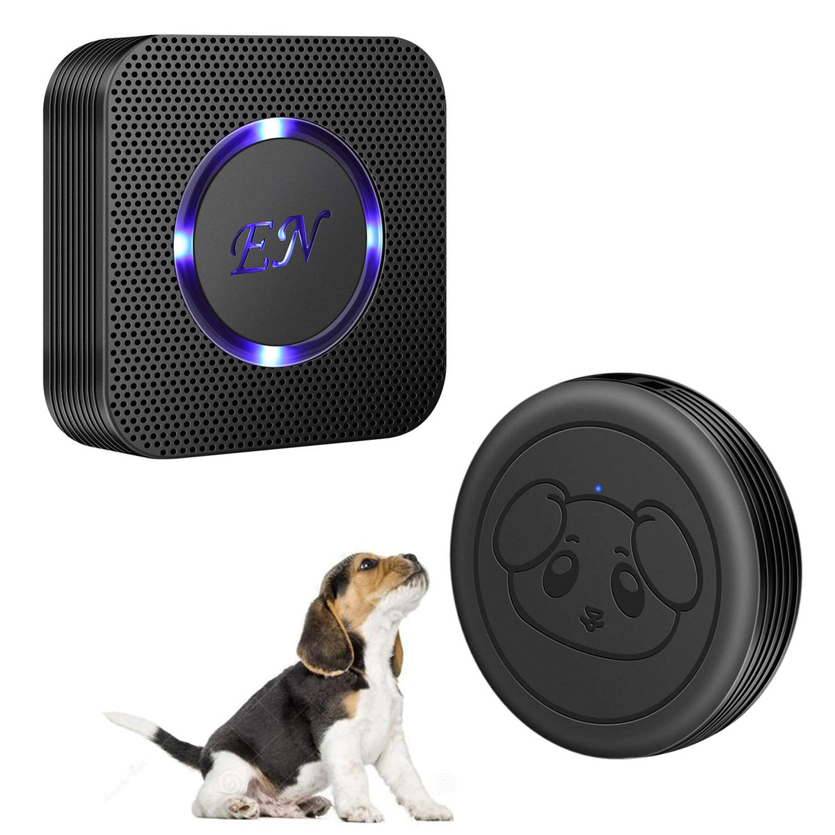 EverNary dog door bell packaged kit ready for easy potty-training setup.