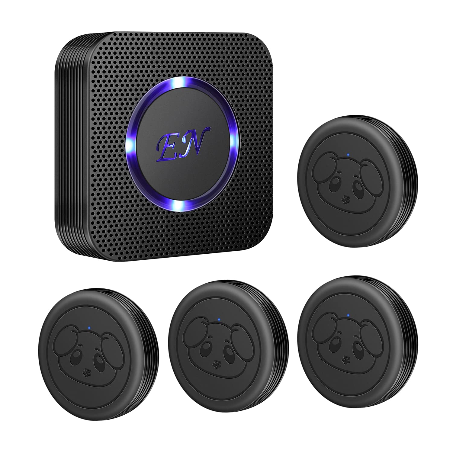 EverNary dog door bell receiver enabling wireless alerts for pets.