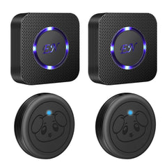 EverNary dog door bell waterproof touch button signals outside access.